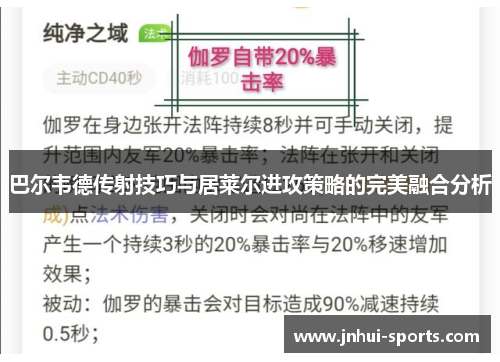 巴尔韦德传射技巧与居莱尔进攻策略的完美融合分析